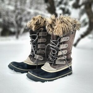 Sorel Winter Boots Joan of Arctic |‎ Gray | Size 8